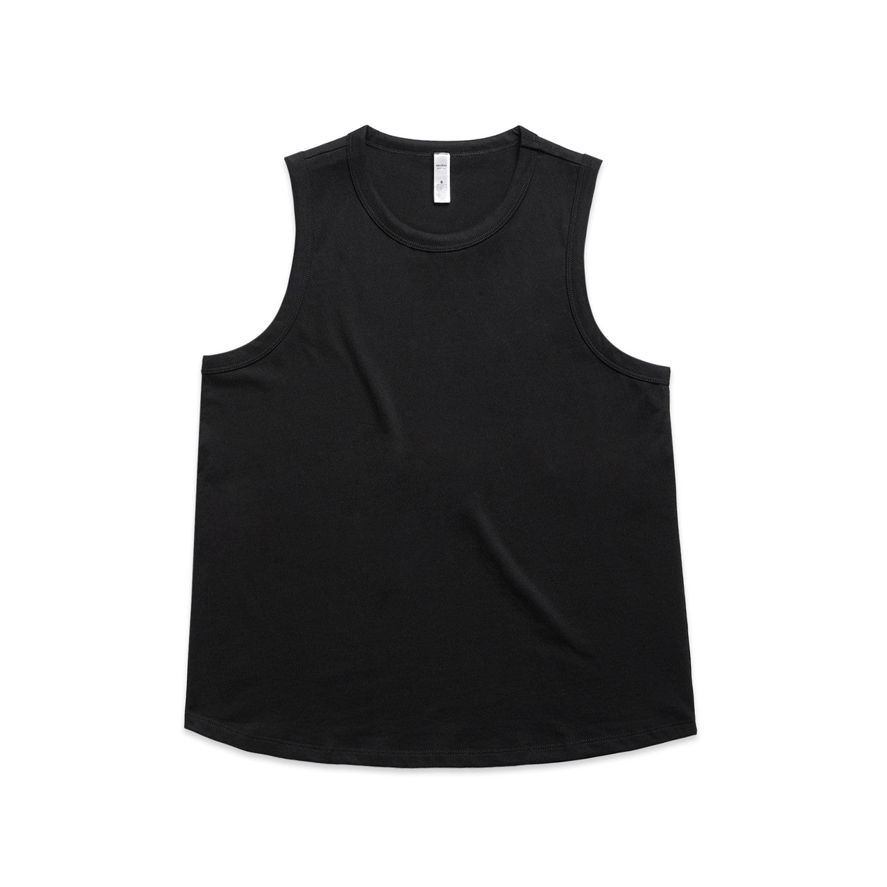 AS COLOUR - 4090 WOS MARTINA TANK Black XSM