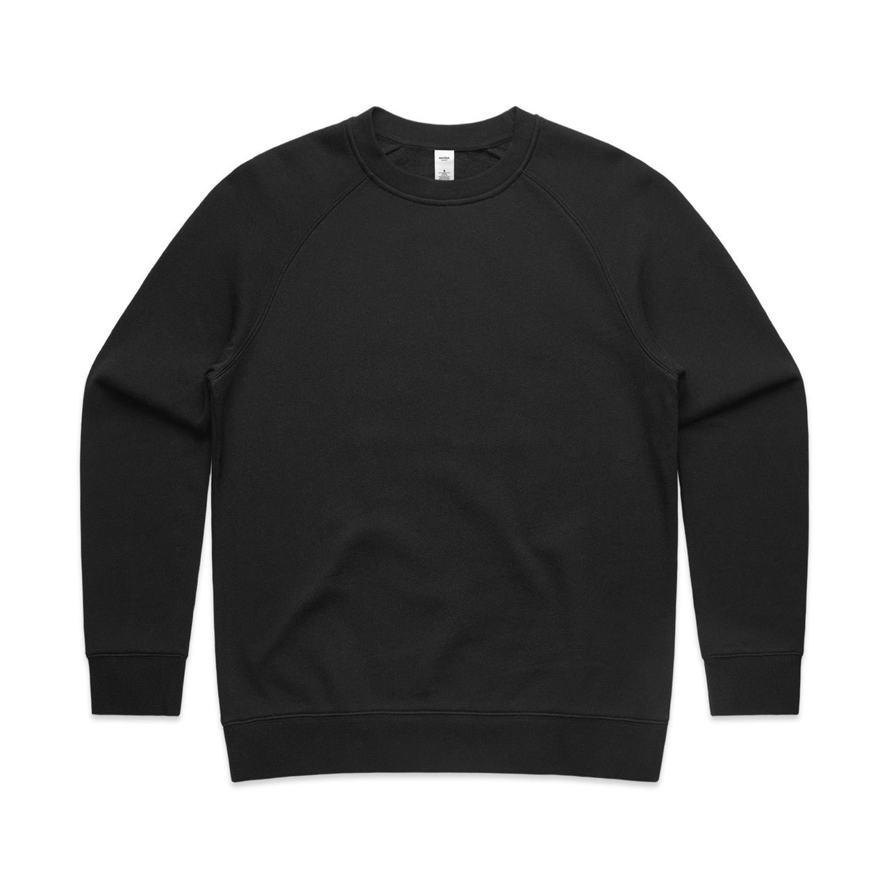 AS COLOUR - 4100 WOS SUPPLY CREW Black XSM