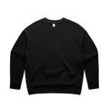 AS COLOUR - 4160 WOS RELAX CREW Black XSM