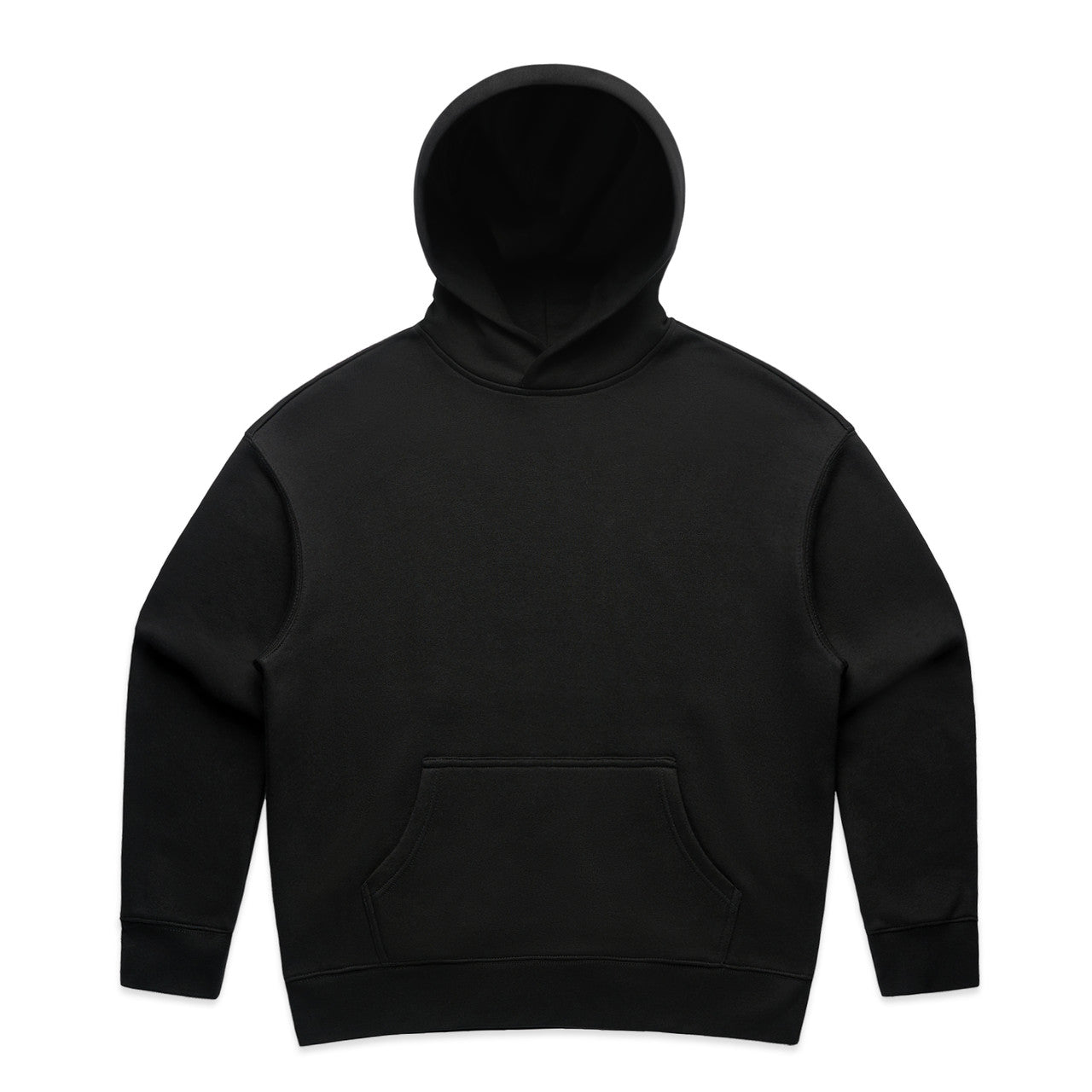 AS COLOUR - 4161 WOS RELAX HOOD Black XSM