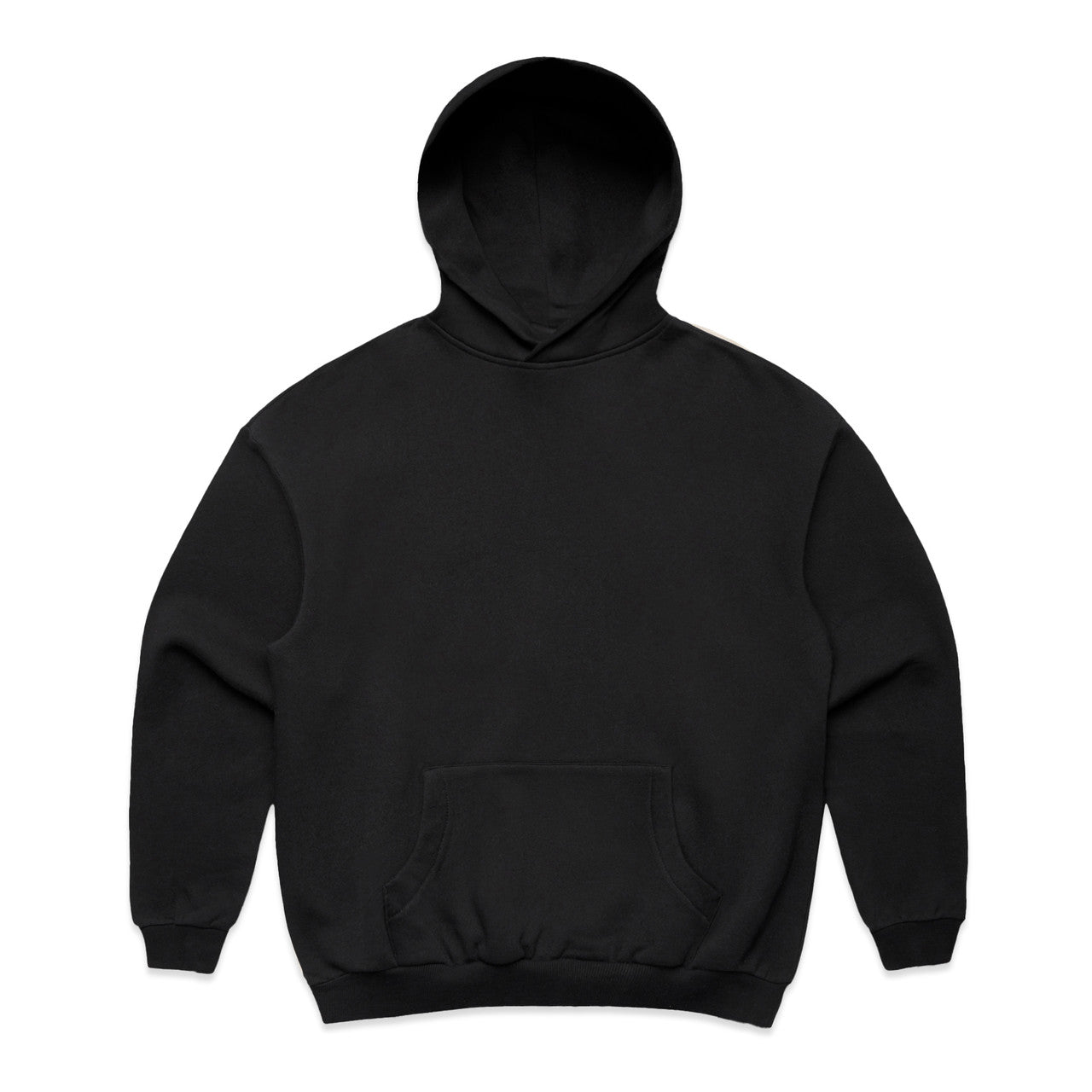 AS COLOUR - 4171 WOS BOX HOOD Black XSM