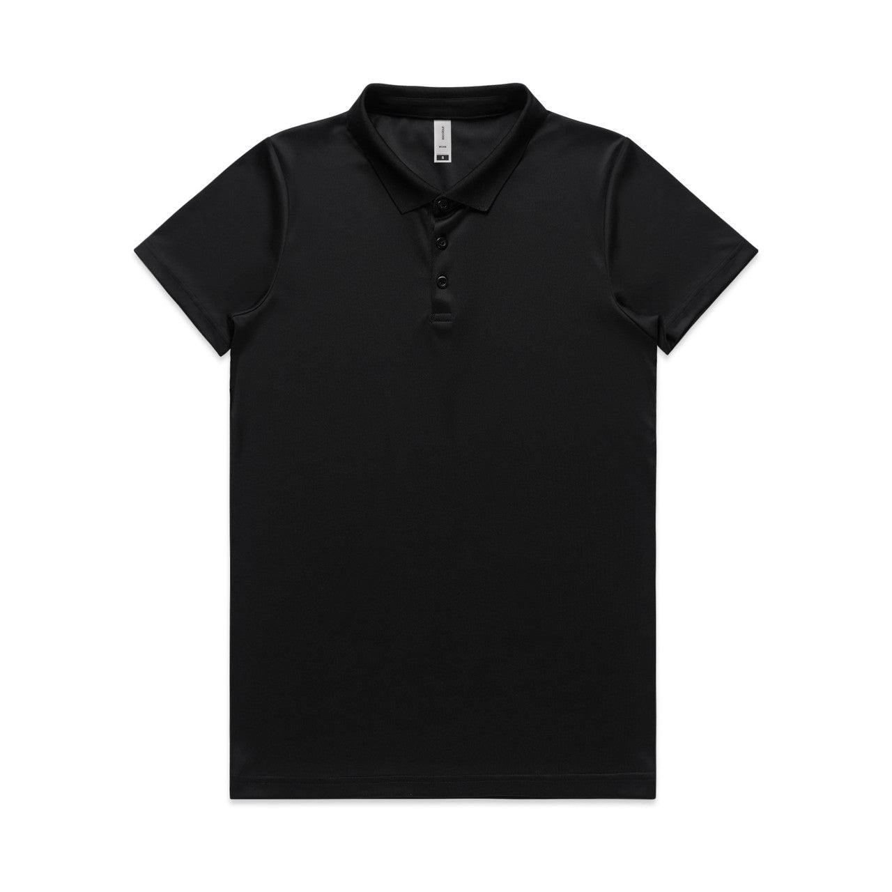 AS COLOUR - 4425 WOS WORK POLO Black XSM