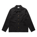 AS COLOUR - 4524 WOS CANVAS CHORE JACKET Black XSM