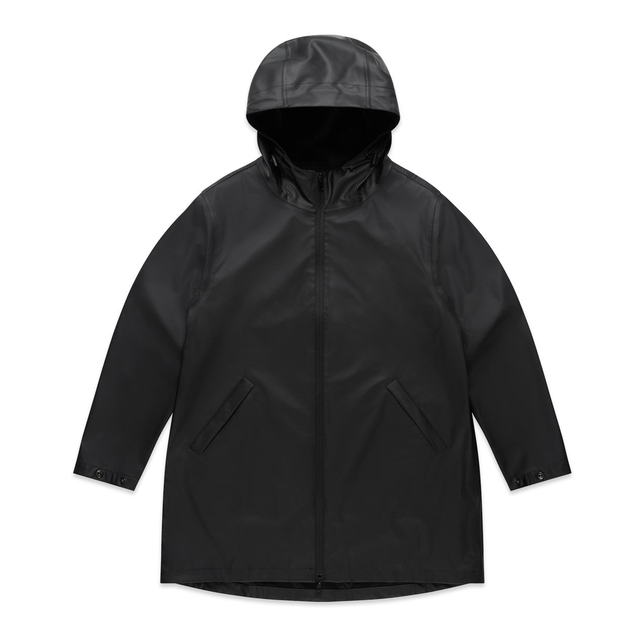 AS COLOUR - 4530 WOS RAIN JACKET Black XSM