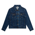AS COLOUR - 4580 WOS DENIM JACKET Mid Blue XSM