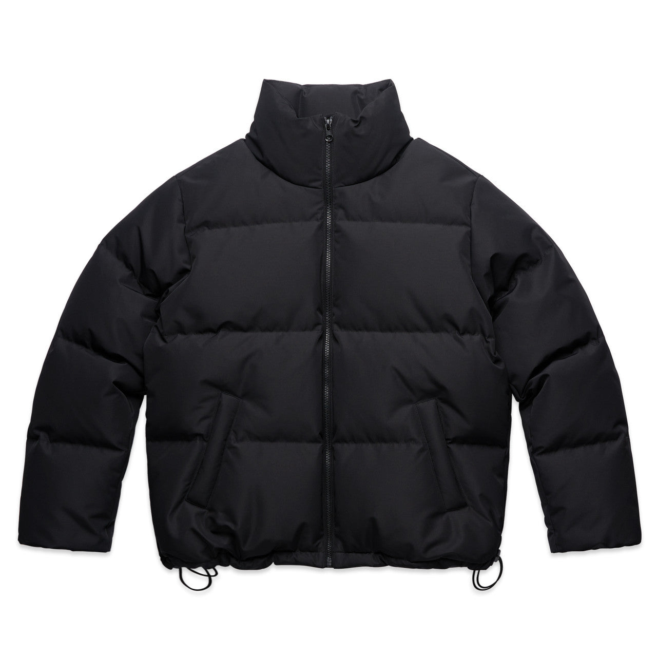 AS COLOUR - 4591 WOS PUFFER JACKET Black XSM