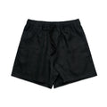 AS COLOUR - 4919 WOS LINEN SHORTS Black XSM