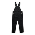AS COLOUR - 4980 WOS CANVAS OVERALLS Black XSM