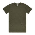 AS COLOUR - 5001M STAPLE MARLE TEE Army Marle SML