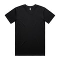 AS COLOUR - 5001V STAPLE V NECK Black SML