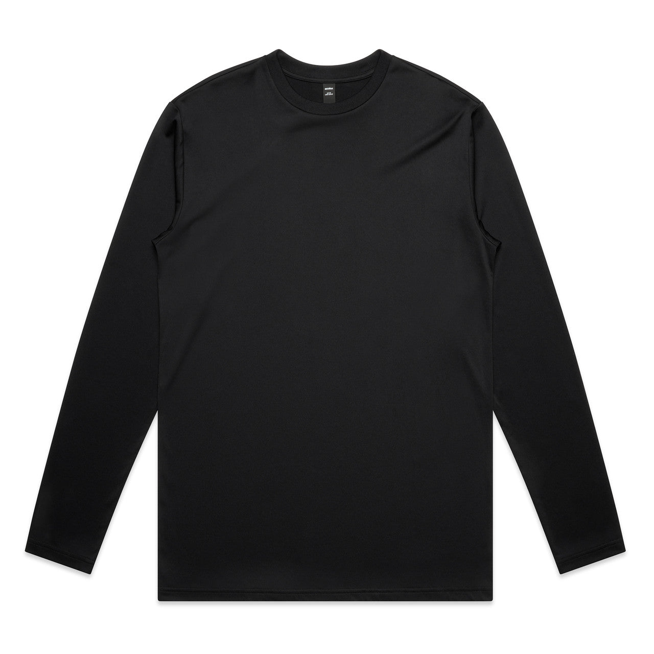 AS COLOUR - 5020A STAPLE ACTIVE LS TEE Black SML