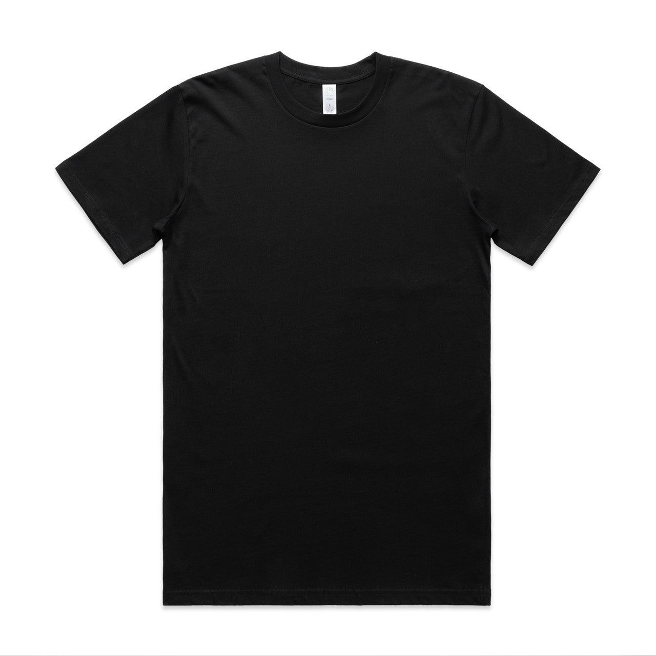AS COLOUR - 5026G CLASSIC ORGANIC TEE Black SML