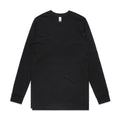 AS COLOUR - 5029G BASE ORGANIC LS TEE Black XSM