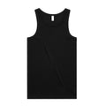 AS COLOUR - 5063G ORGANIC RIB SINGLET Black SML