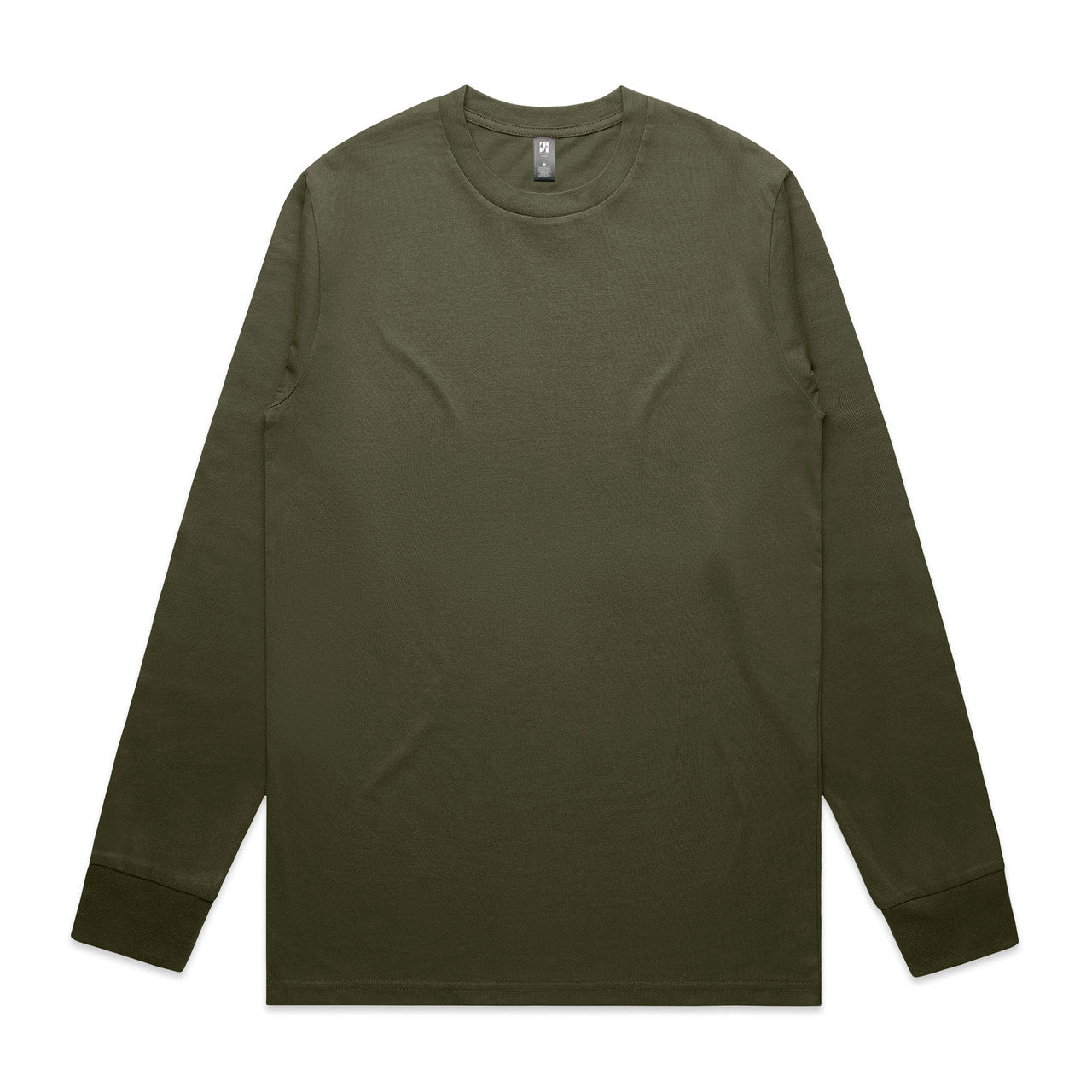 AS COLOUR - 5071 CLASSIC LS TEE Army SML