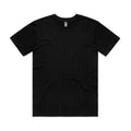 AS COLOUR - 5074 STAPLE MINUS TEE Black XSM