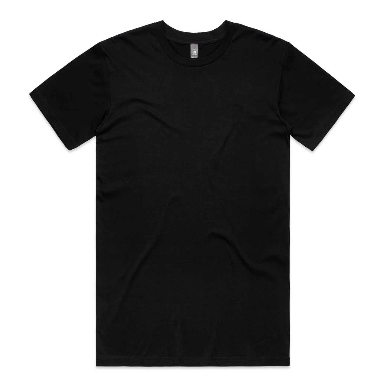 AS COLOUR - 5075 STAPLE PLUS TEE Black SML