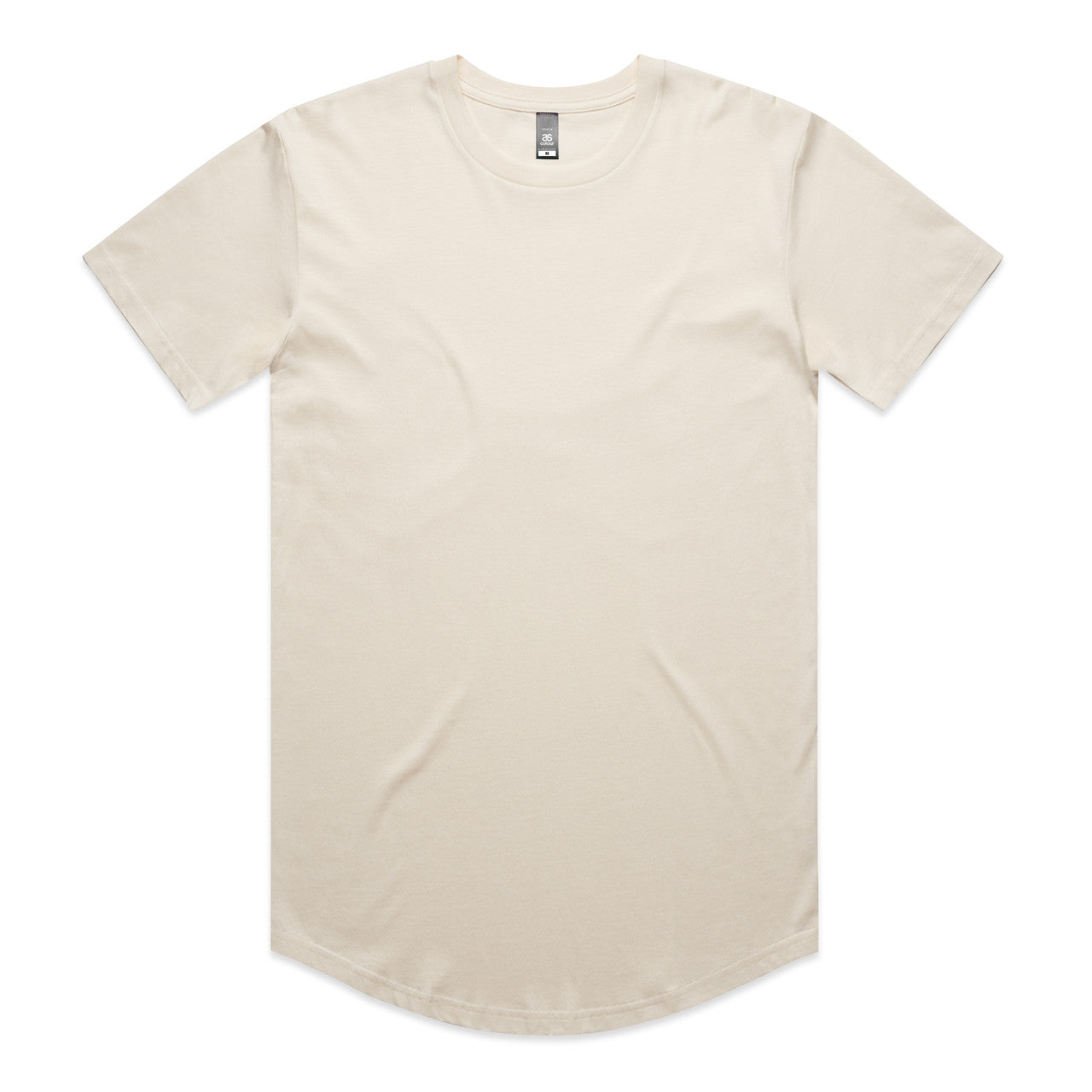 AS COLOUR - 5076 STAPLE CURVE TEE