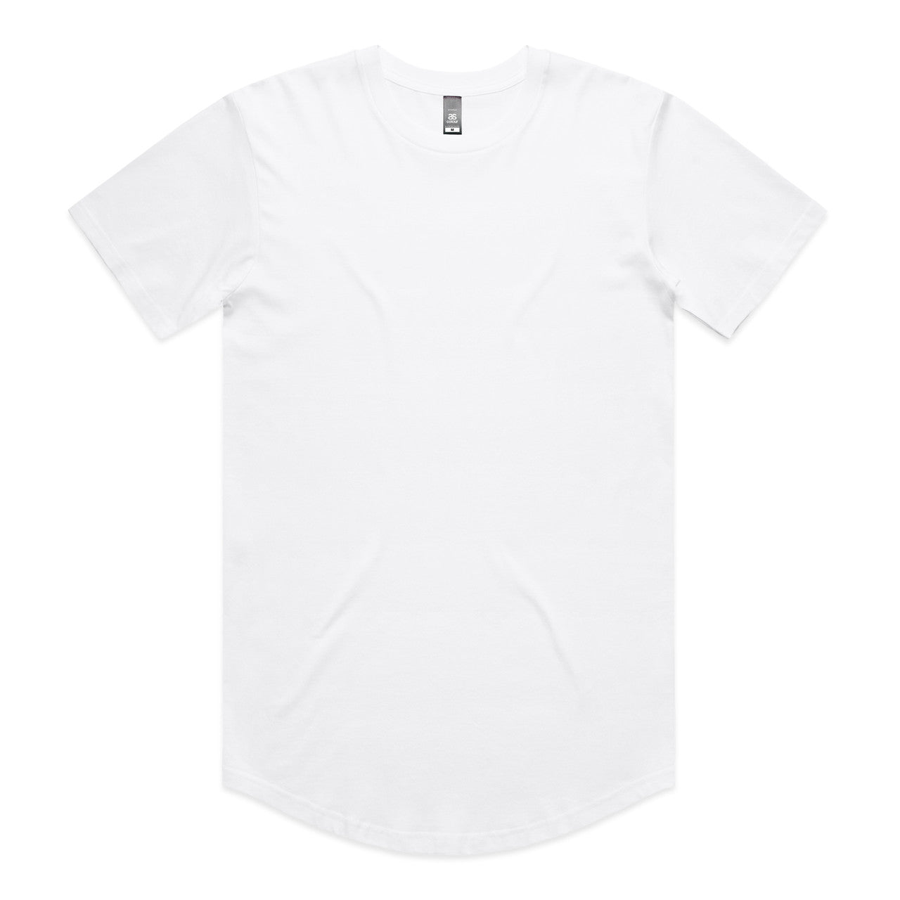 AS COLOUR - 5076 STAPLE CURVE TEE