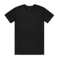 AS COLOUR - 5077 STAPLE RECYCLED TEE Black SML