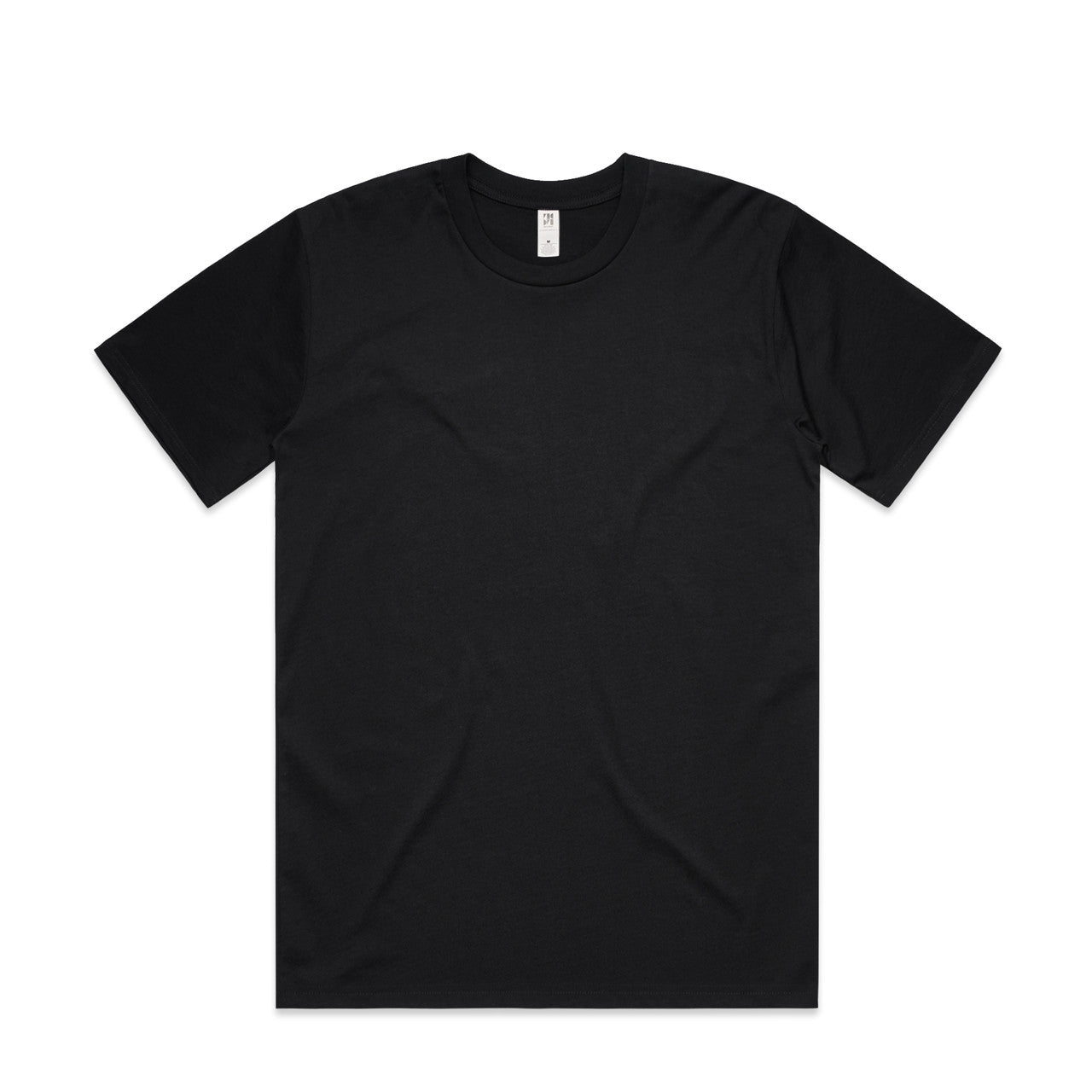 AS COLOUR - 5079 CLASSIC MINUS TEE Black XSM