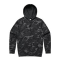 AS COLOUR - 5102C STENCIL HOOD Black Camo XSM