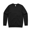 AS COLOUR - 5103 STENCIL CREW Black XSM