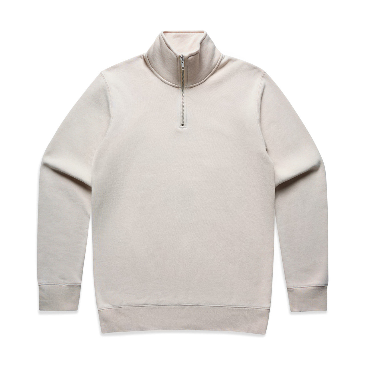 AS COLOUR - 5125 HALF ZIP CREW