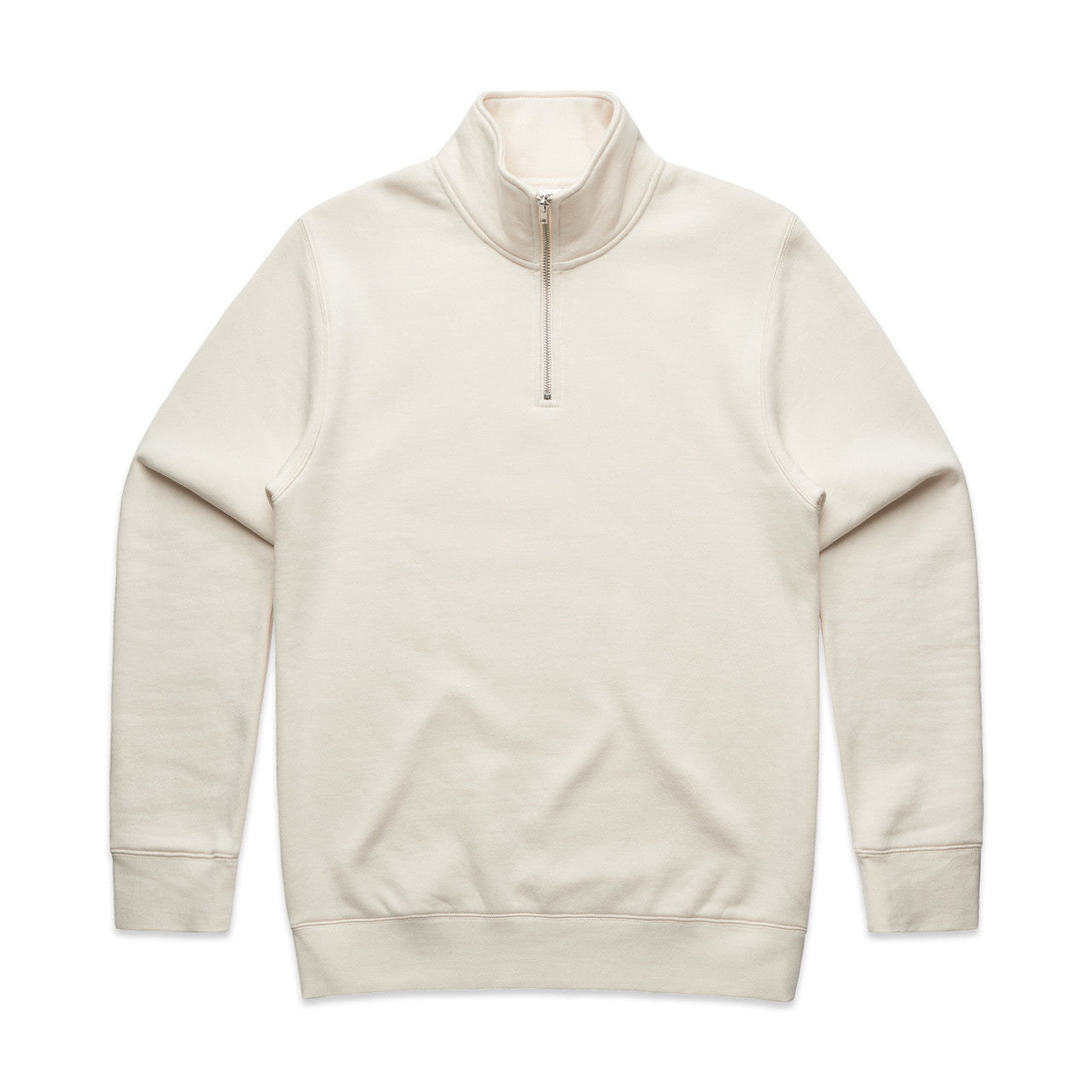 AS COLOUR - 5125 HALF ZIP CREW