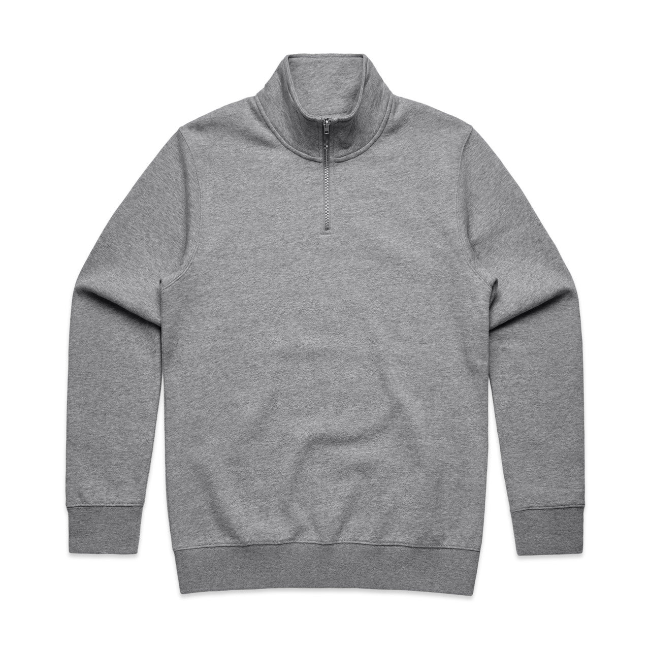 AS COLOUR - 5125 HALF ZIP CREW