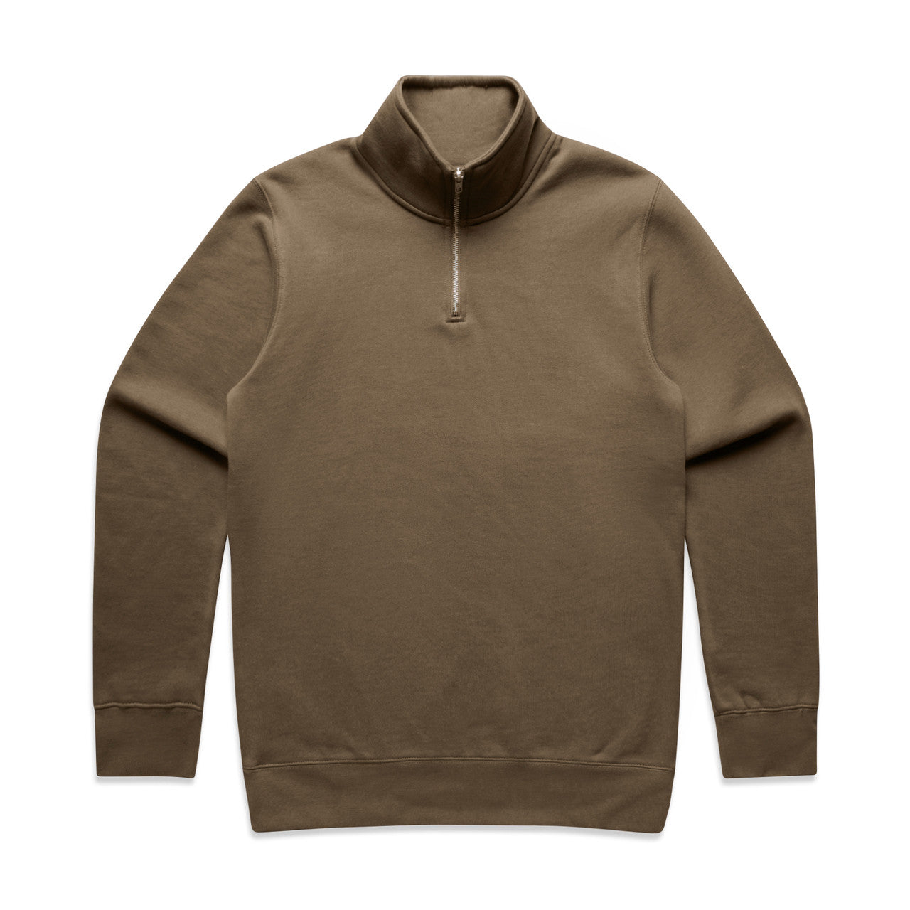 AS COLOUR - 5125 HALF ZIP CREW