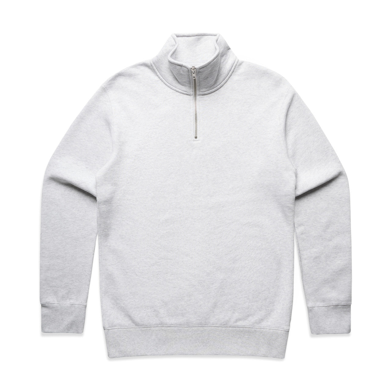 AS COLOUR - 5125 HALF ZIP CREW