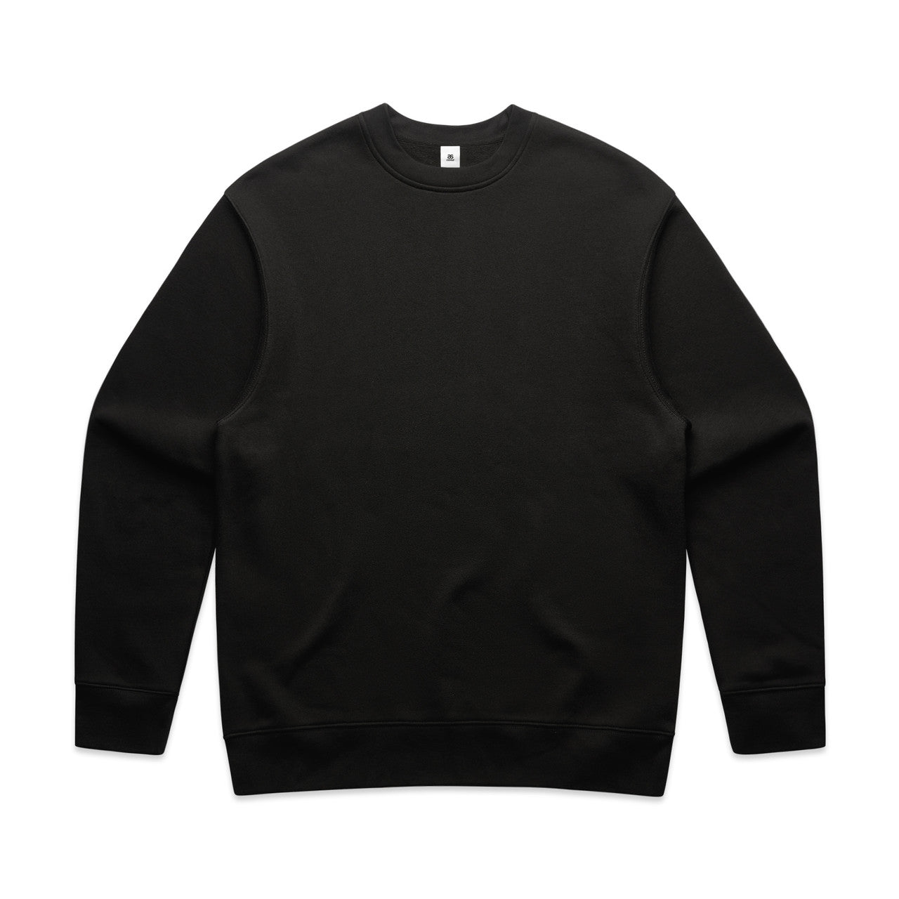 AS COLOUR - 5160 RELAX CREW Black XSM