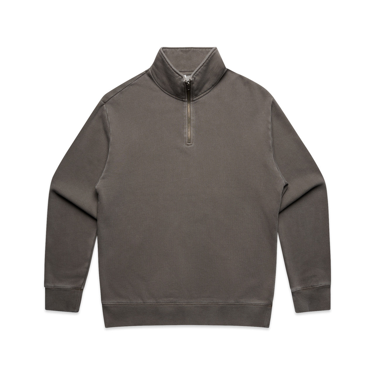AS COLOUR - 5167 RELAX FADED HALF ZIP