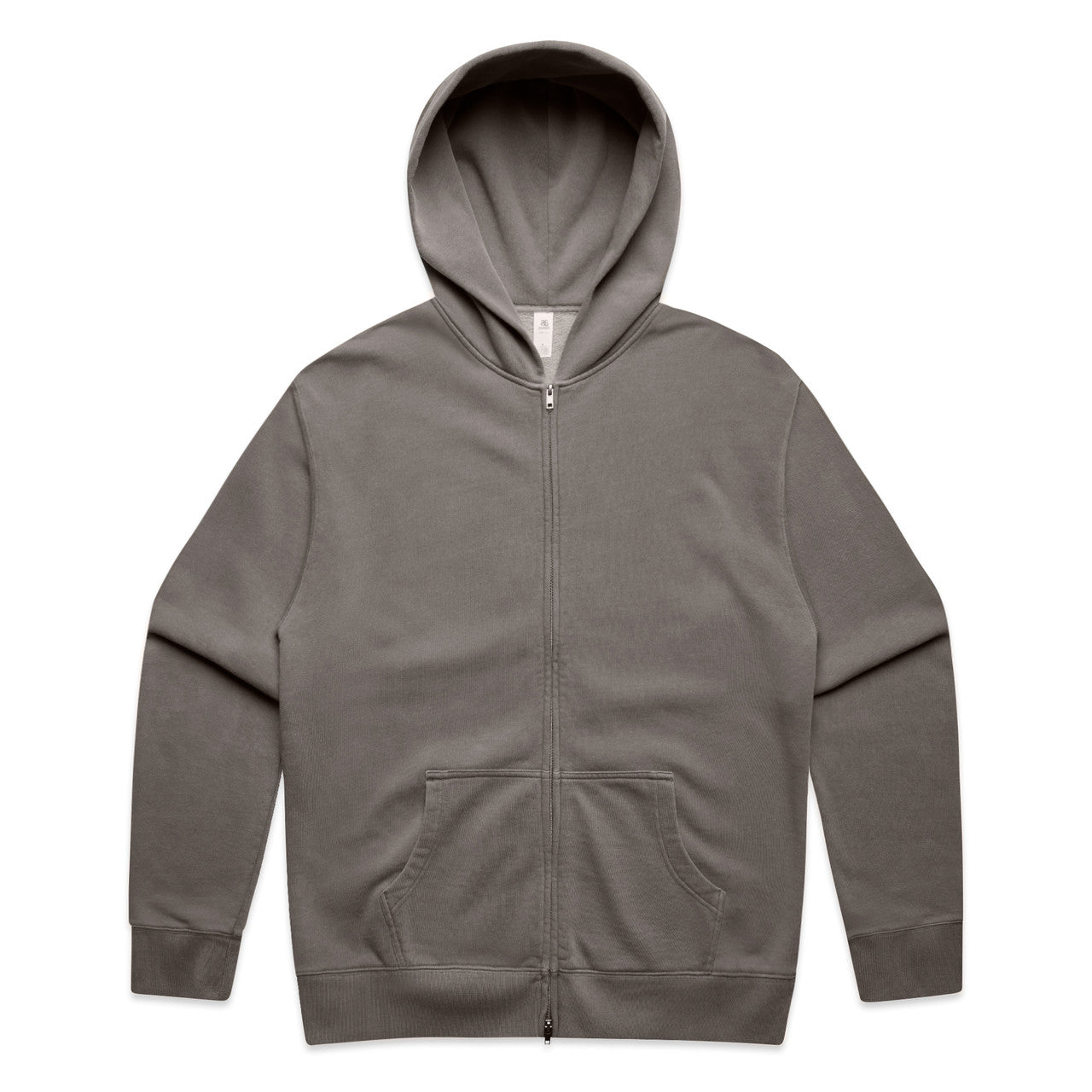 AS COLOUR - 5170 RELAX FADED ZIP HOOD