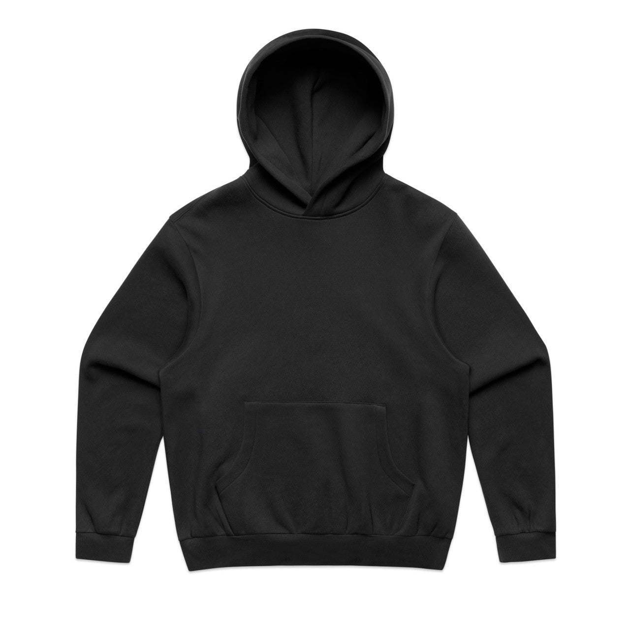 AS COLOUR - 5171 BOX HOOD Black SML