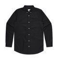 AS COLOUR - 5401 OXFORD SHIRT Black SML