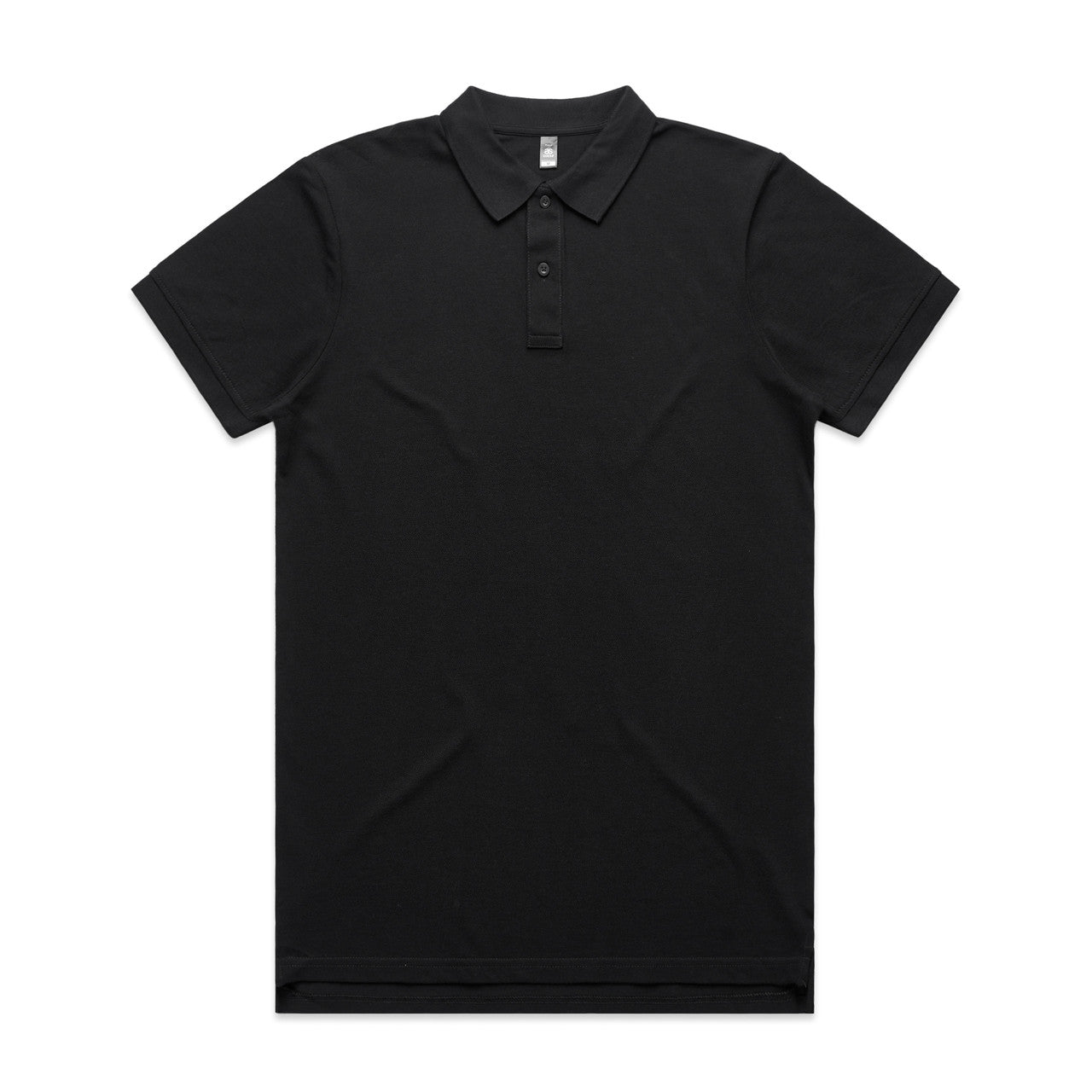 AS COLOUR - 5411 PIQUE POLO Black SML