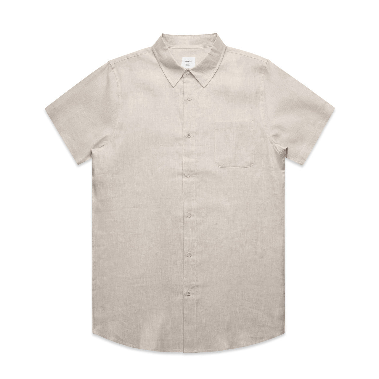 AS COLOUR - 5420 LINEN SS SHIRT