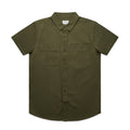 AS COLOUR - 5421 WORK SS SHIRT Army SML
