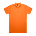 AS COLOUR - 5425F WORK SAFETY POLO Safety Orange SML