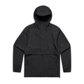 AS COLOUR - 5502 TECH WINDBREAKER Black XSM