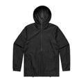 AS COLOUR - 5508 SECTION ZIP JACKET Black XSM