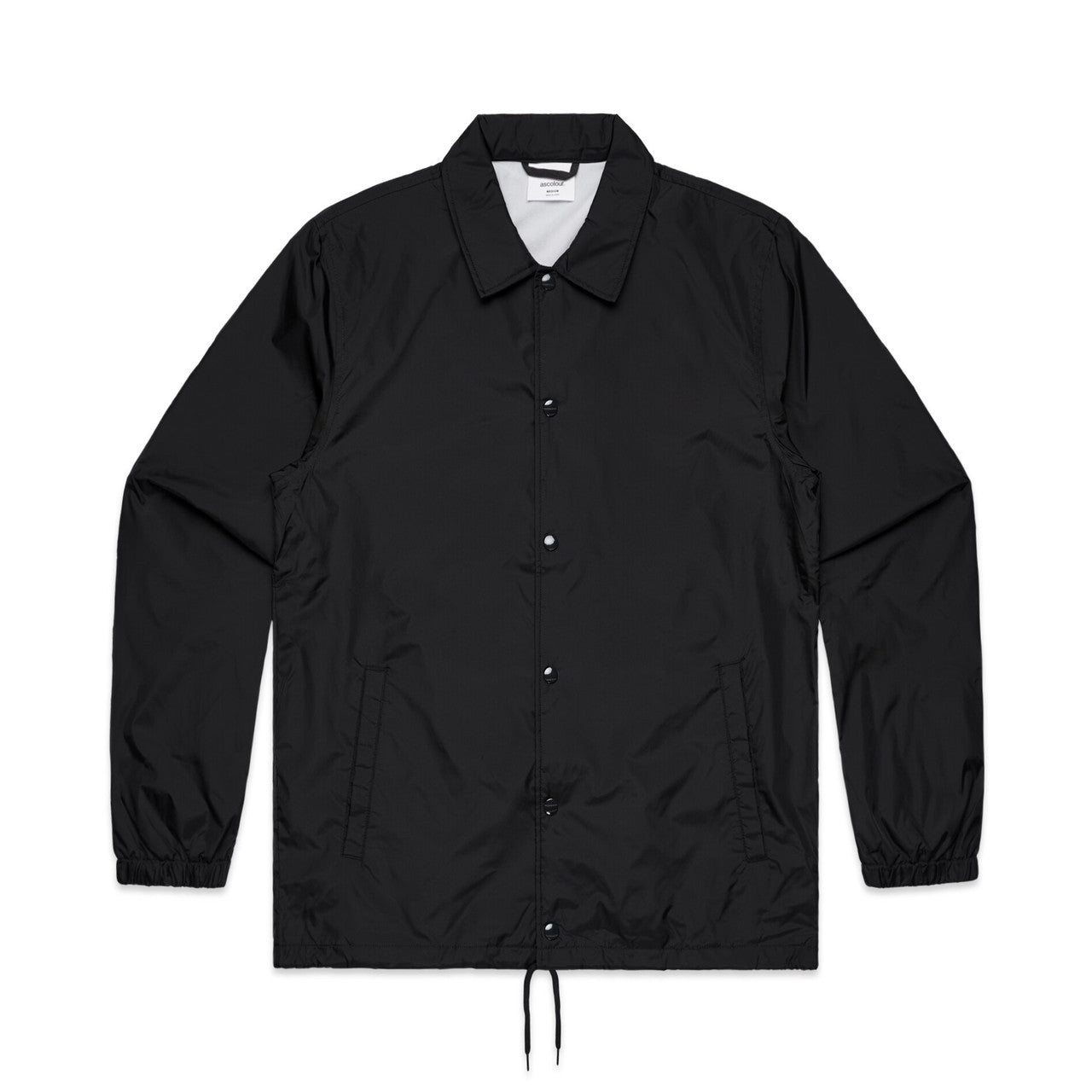 AS COLOUR - 5520 COACH JACKET Black SML