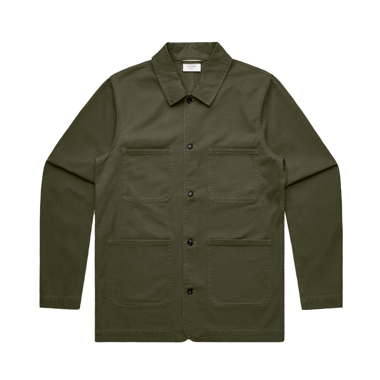 AS COLOUR - 5522 CHORE JACKET Army XSM