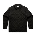 AS COLOUR - 5525 QUILTED JACKET Black SML