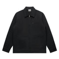 AS COLOUR - 5527 CANVAS HEAVY JACKET Black SML