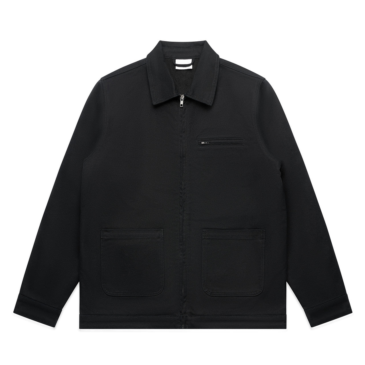 AS COLOUR - 5527 CANVAS HEAVY JACKET Black SML