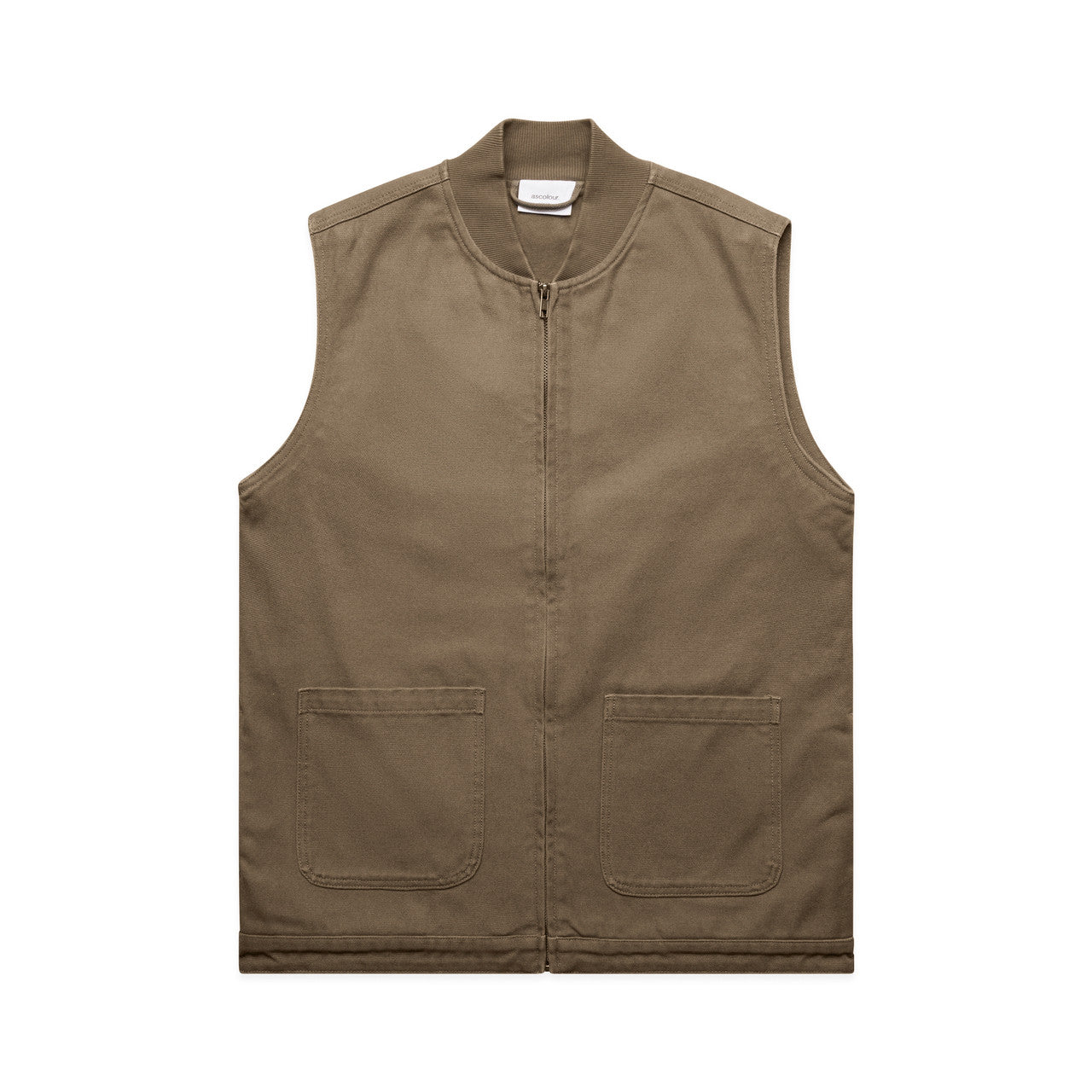 AS COLOUR - 5528 CANVAS HEAVY VEST