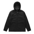 AS COLOUR - 5529 CANVAS HOODED JACKET Black SML